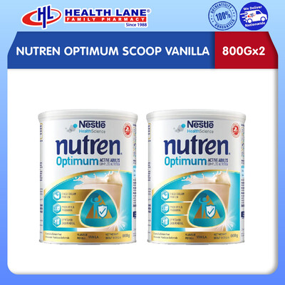 NUTREN OPTIMUM SCOOP VANILLA (800Gx2)